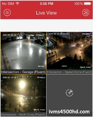 ivms 4500 app live preview on android